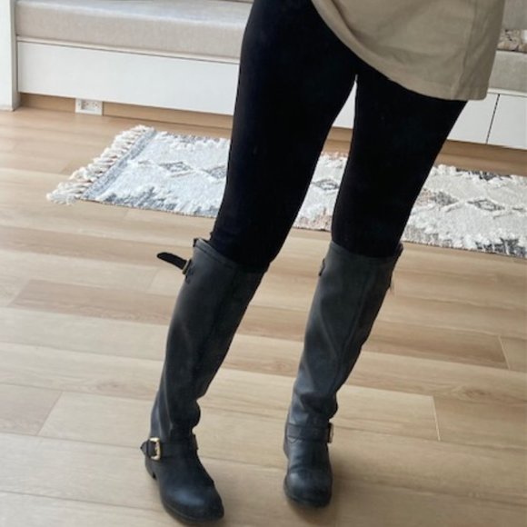 Steve Madden Tall Moto Boots - Picture 3 of 3